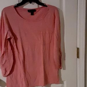 INC small pink long sleeve